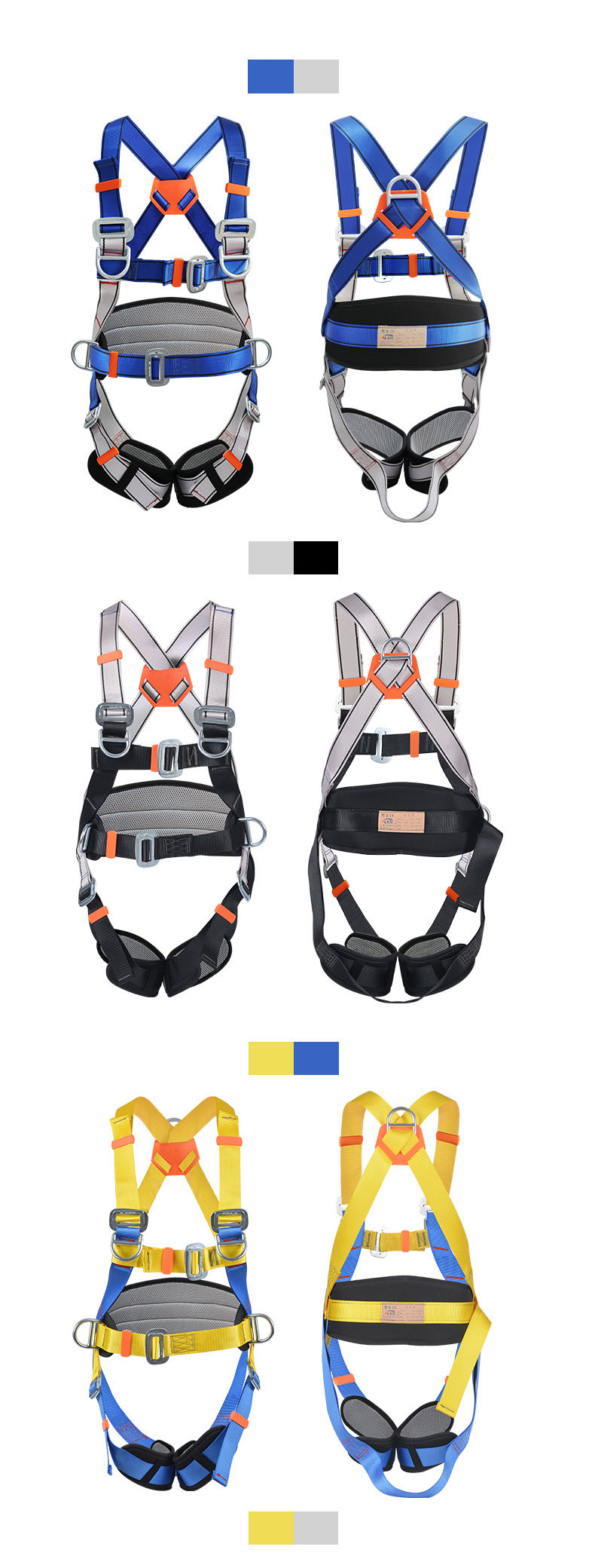 most comfortable safety harness