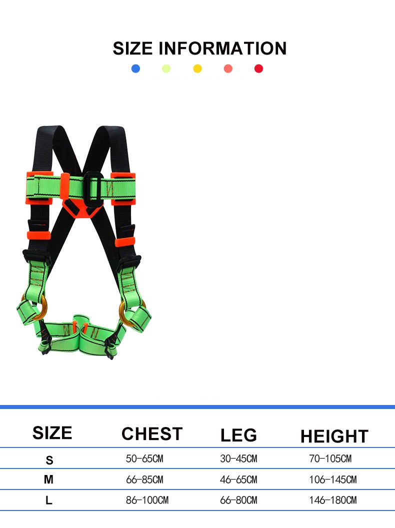 Child full body climbing harness