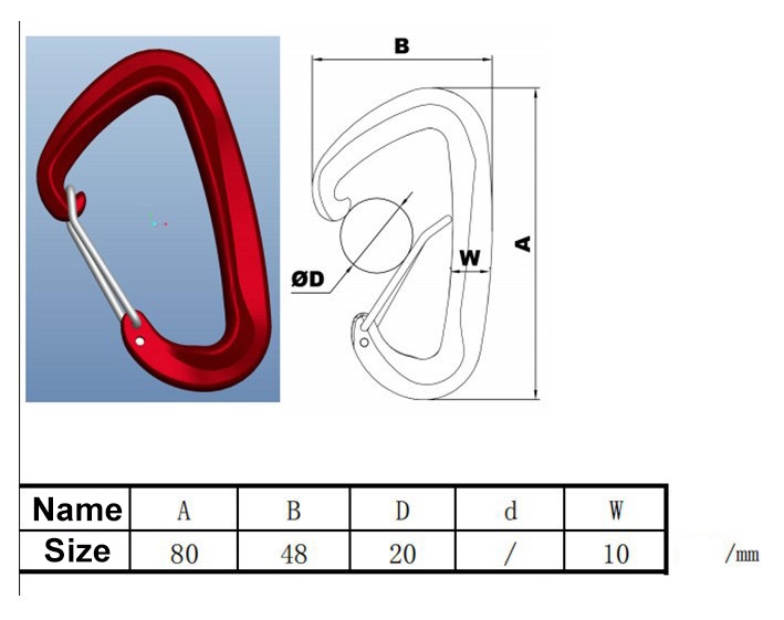  fall rated carabiner