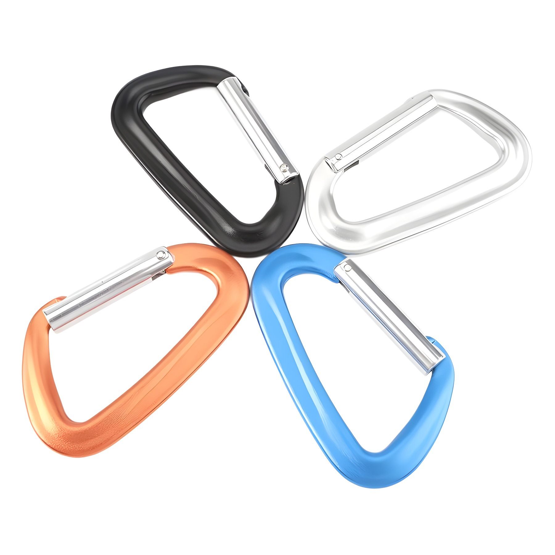 d shaped carabiners