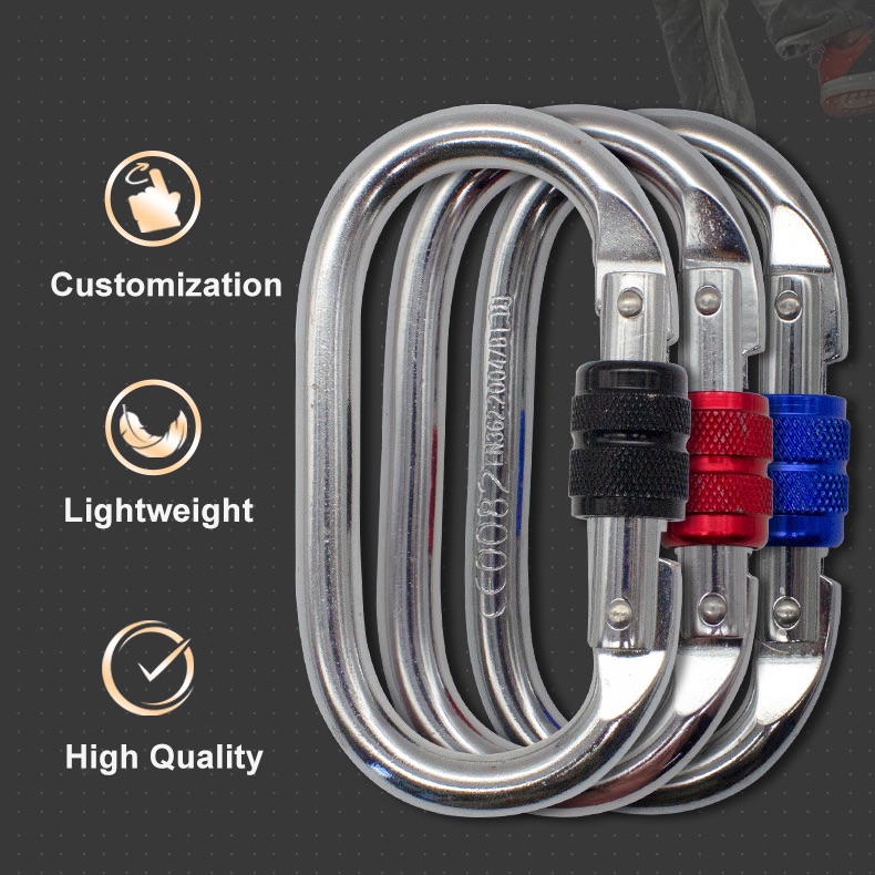 Steel Twist Lock Carabiner