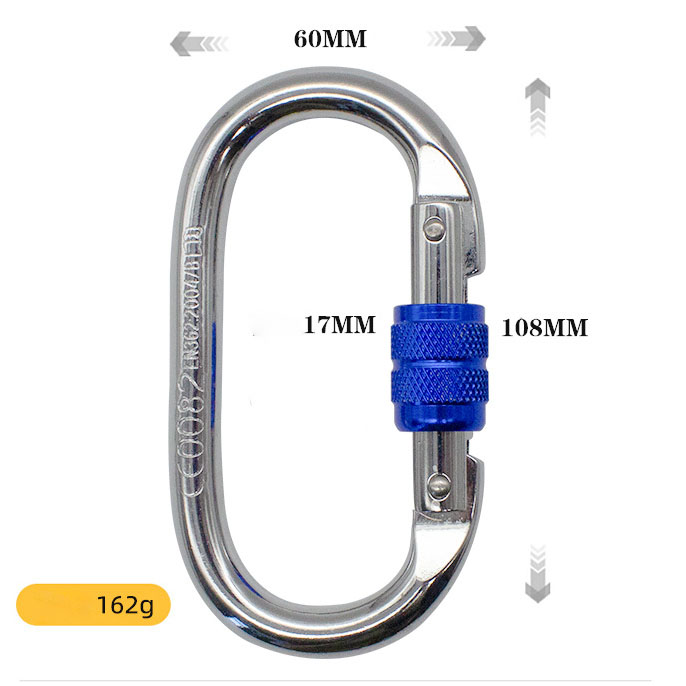 Steel Twist Lock Carabiner