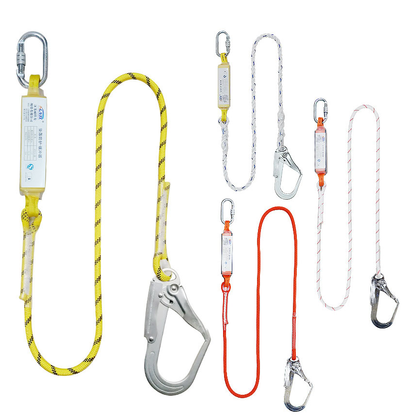 adjustable safety lanyard