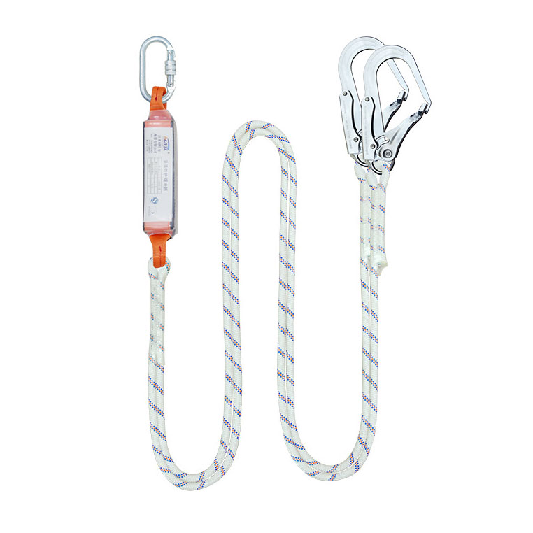 retractable lanyard for safety harness