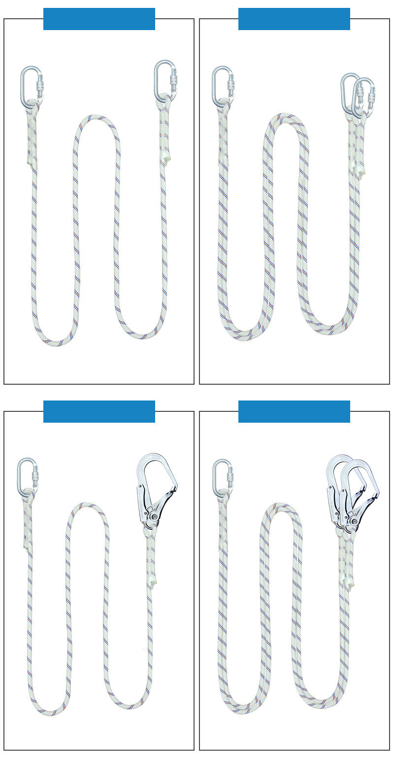 climbing safety lanyard