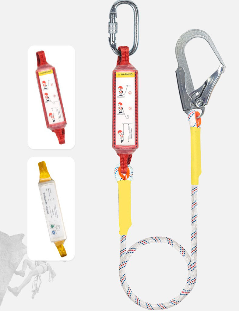 safety harness retractable lanyard