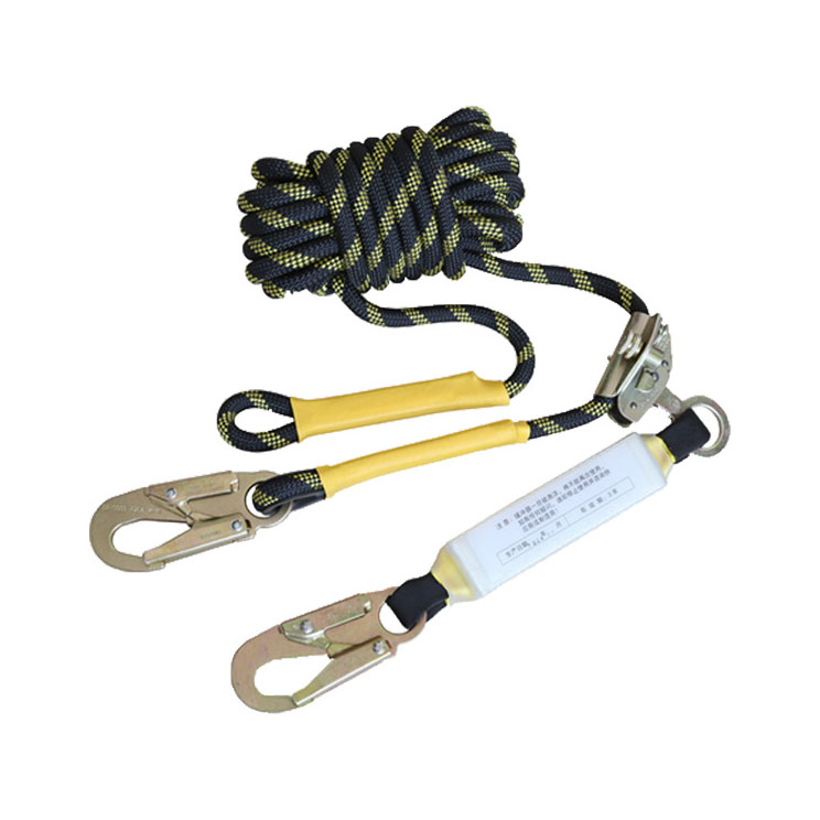 retractable safety harness lanyard