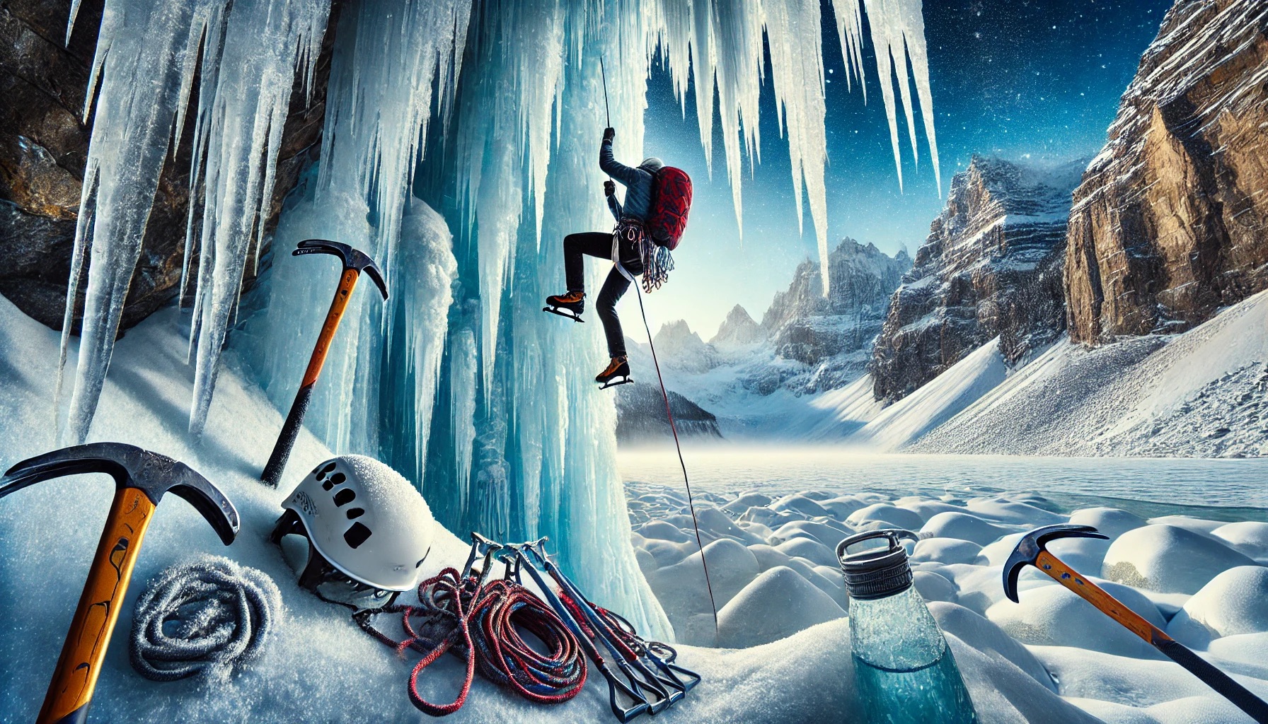 ice climbing gear