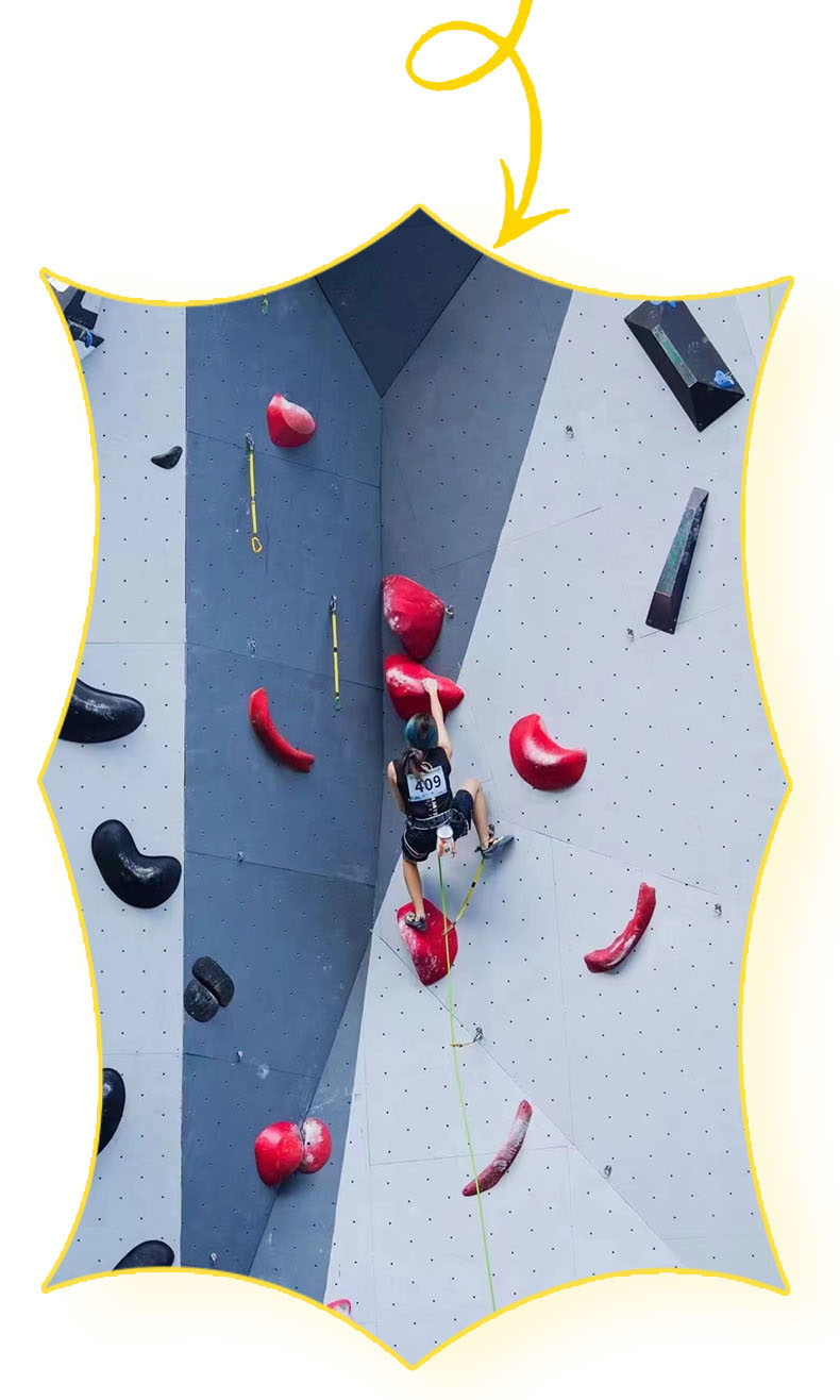 rock climbing wall pieces