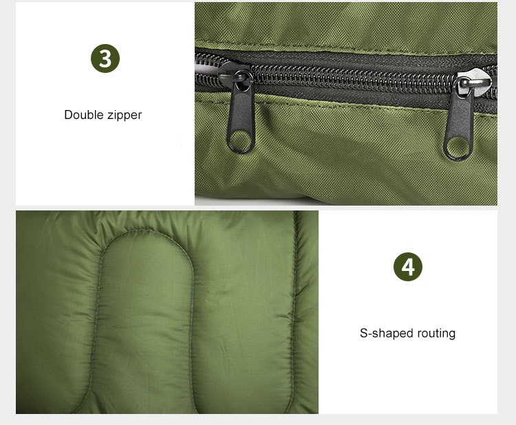 envelope folding outdoor sleeping bag