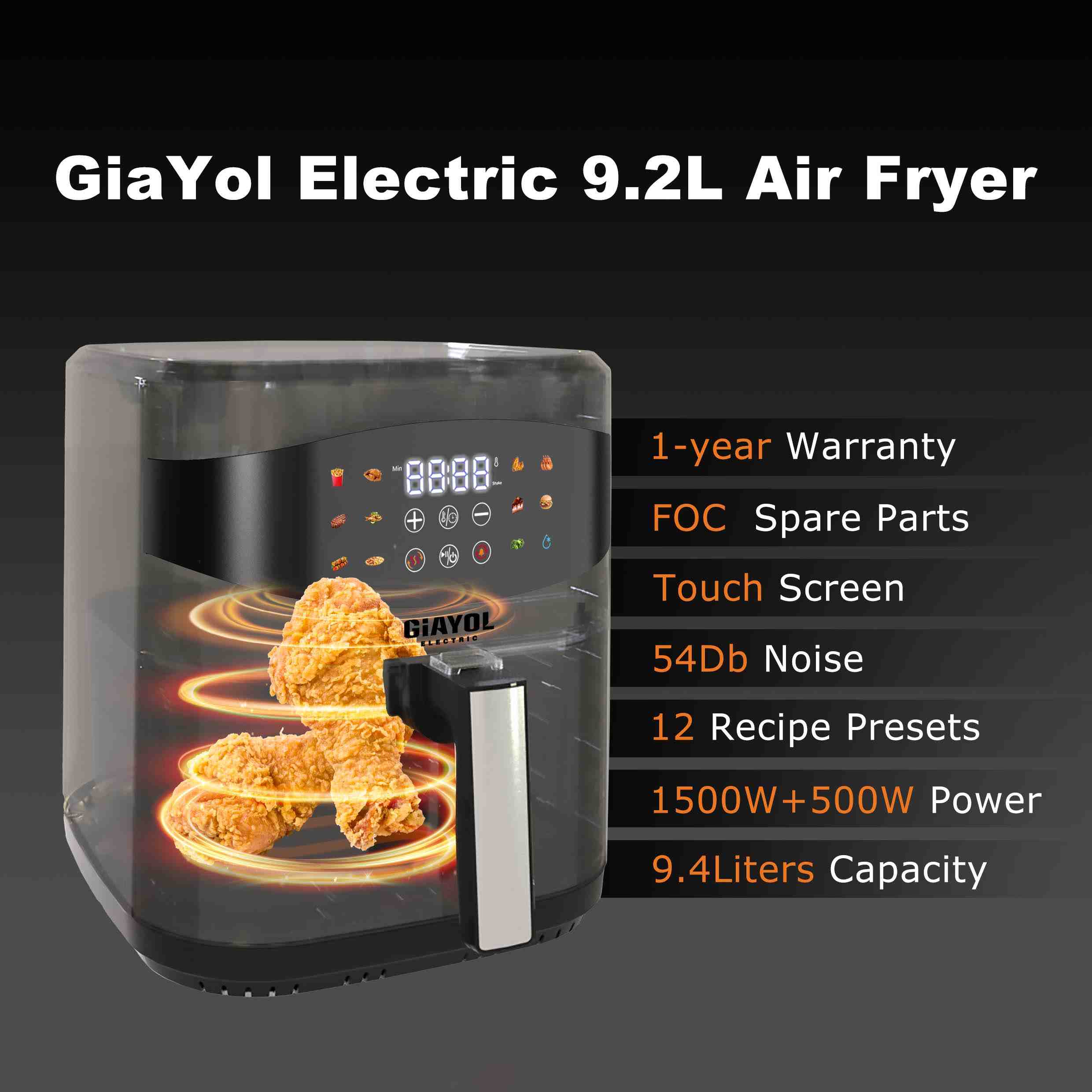 Stainless Steel Air Fryer