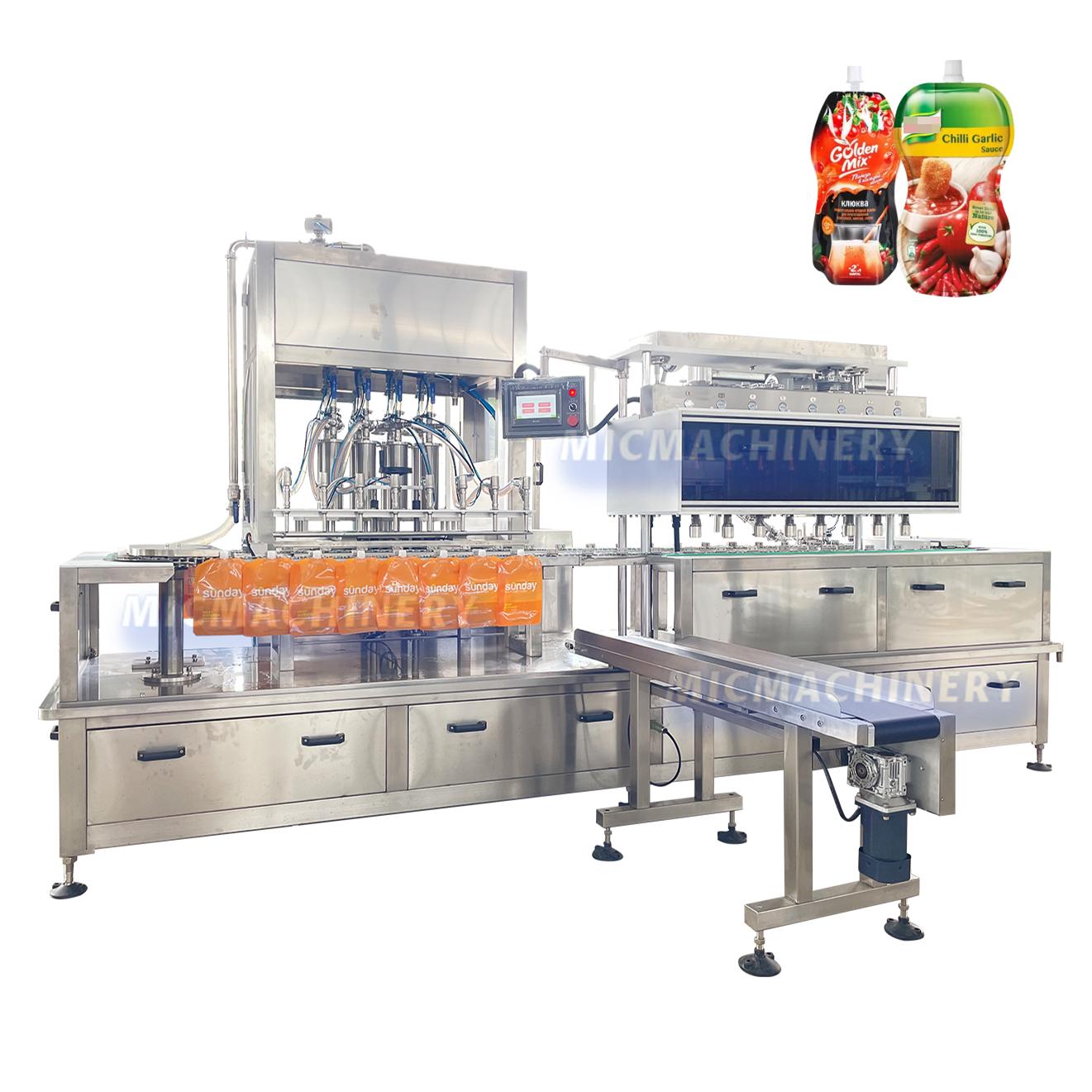 sauce packaging machine price