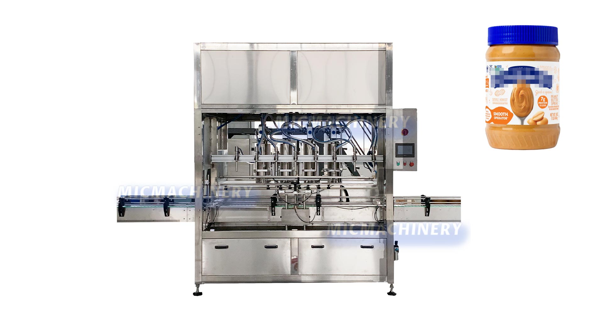 peanut butter filling machine