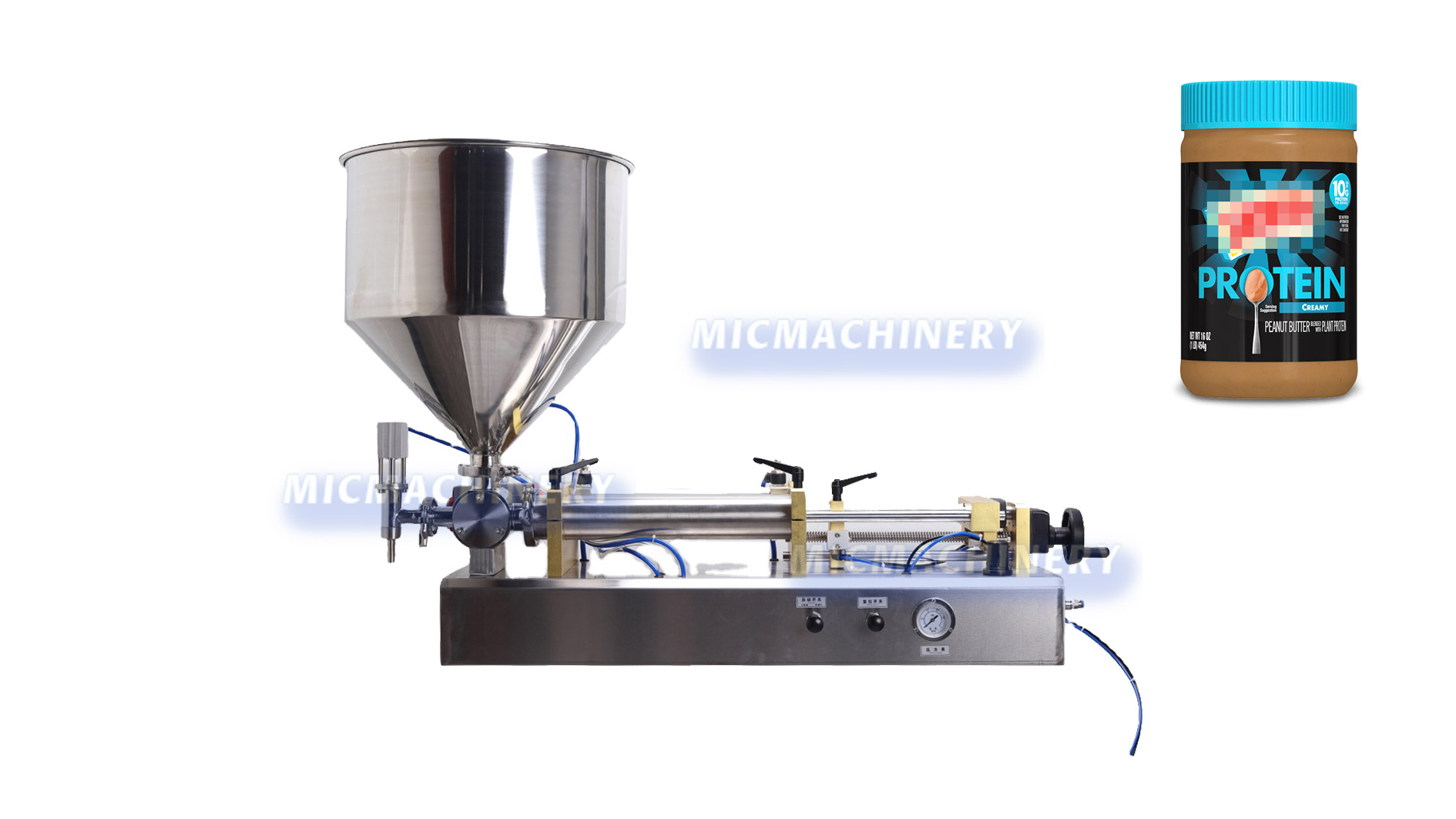manual peanut butter filling machine