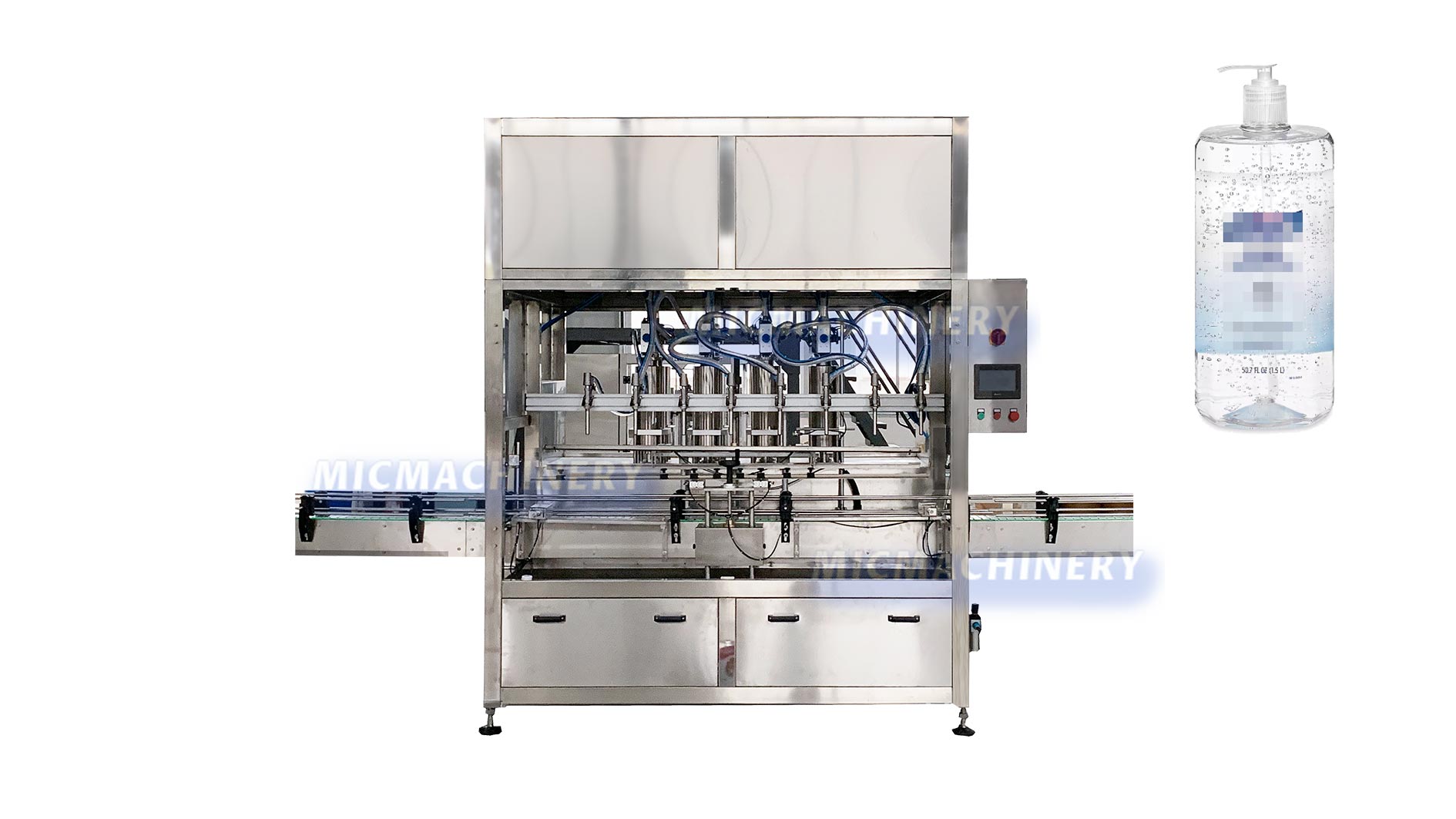 hand sanitizer filling machine