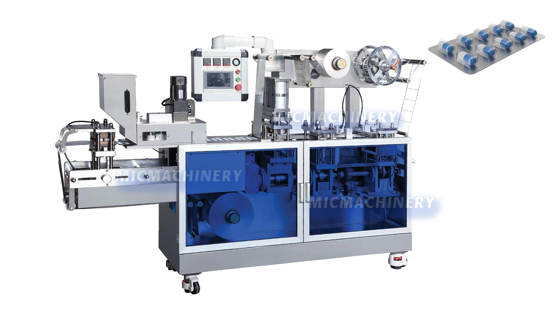 pvc blister packing machine