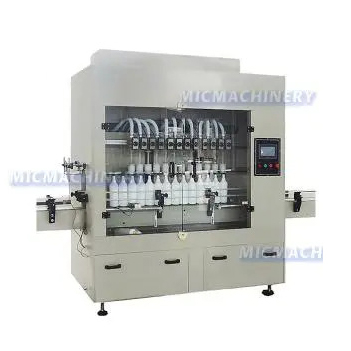 12 Heads Anti Corrosive Liquid Filling Machine