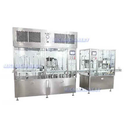 4 heads sterile pharmaceutical vial filling machine