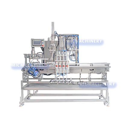 semi-auto soda can filling machine