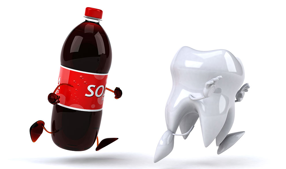 effects of cola on teeth