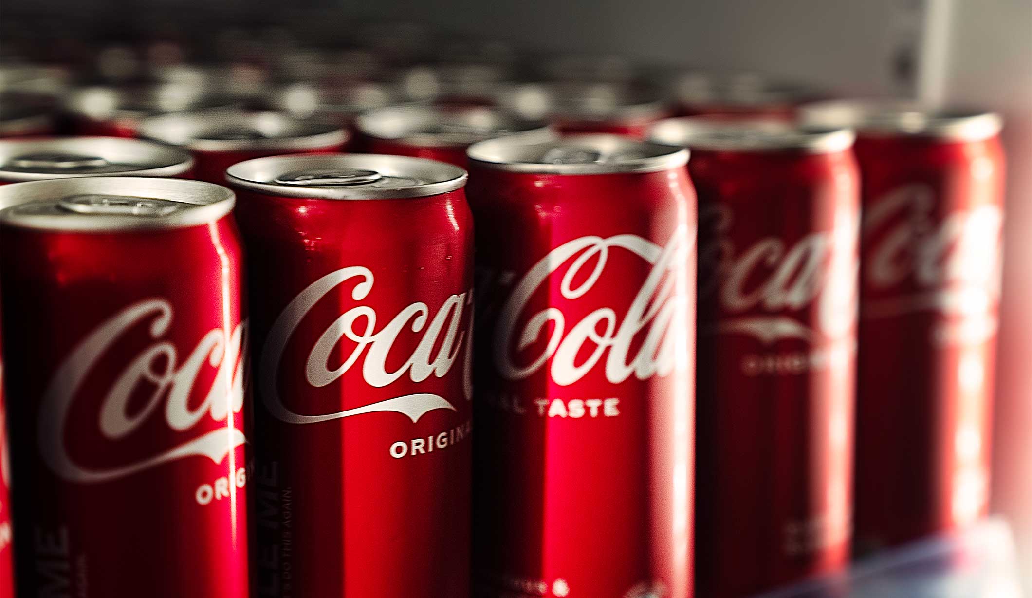 coke cans