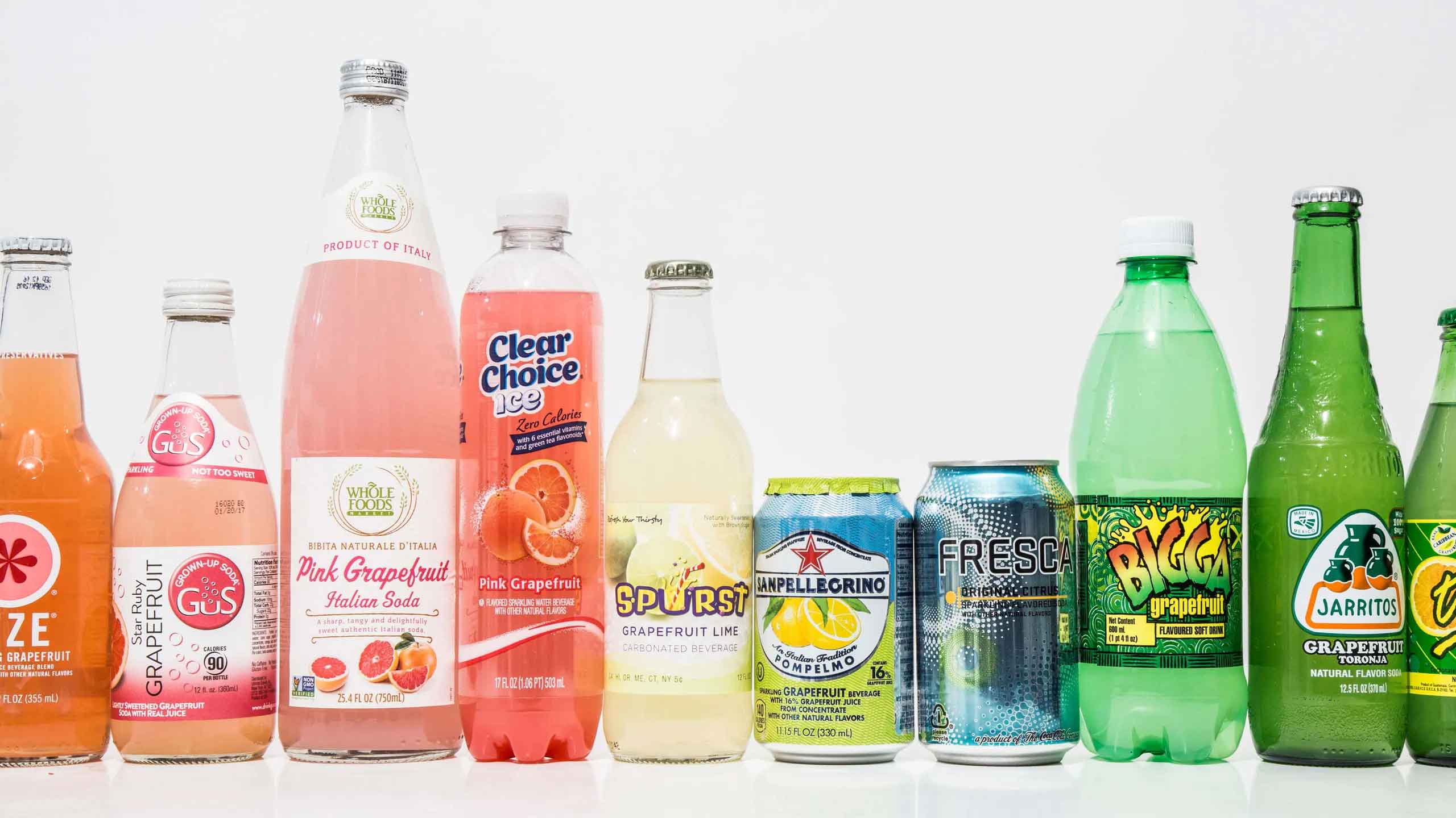 grapefruit sodas