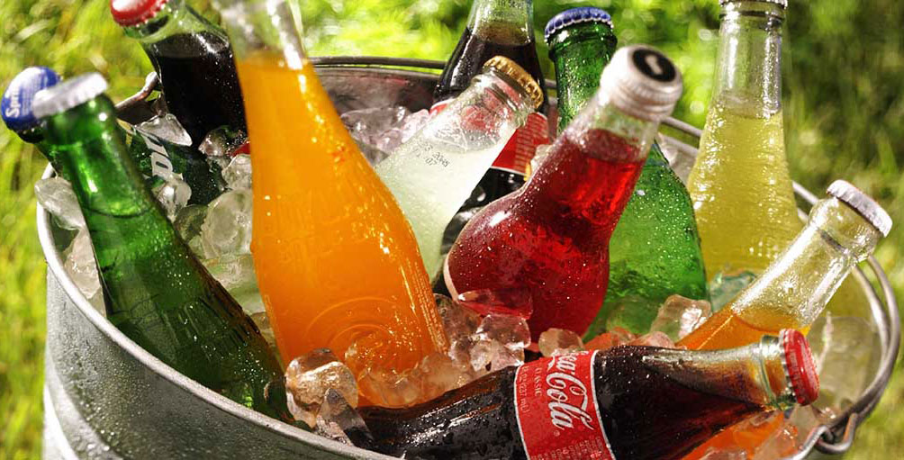 glass bottle soda