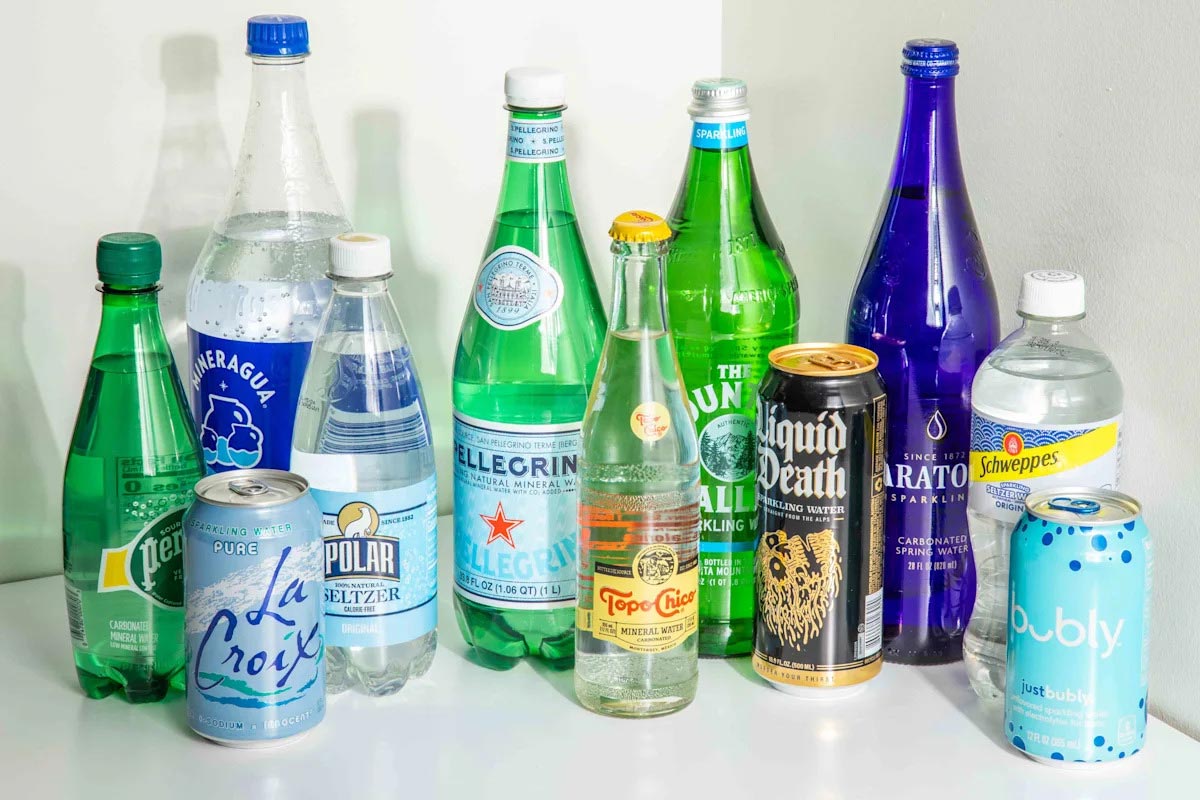 bottled and canned soda