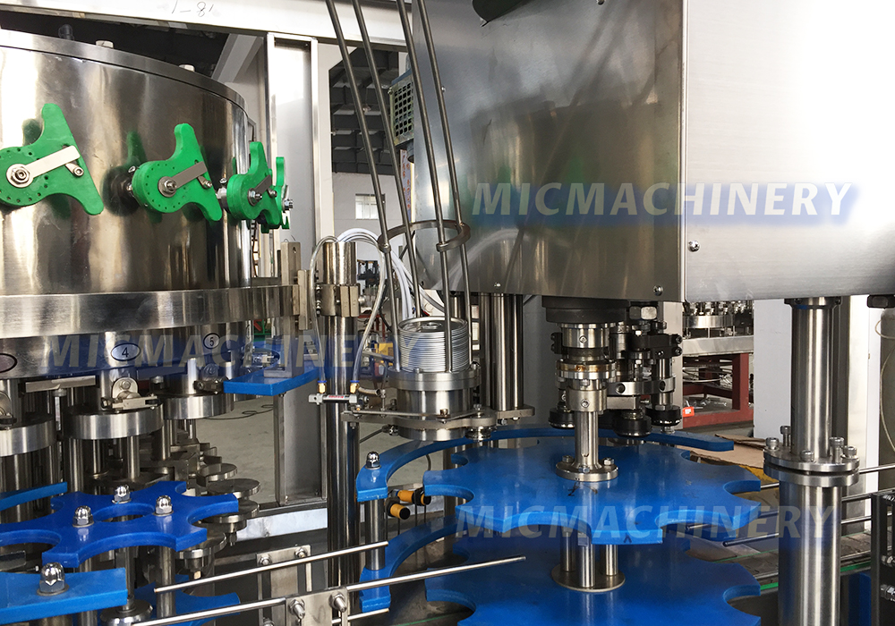 Soft Drink Tin Can Filling Machine Foaming Device