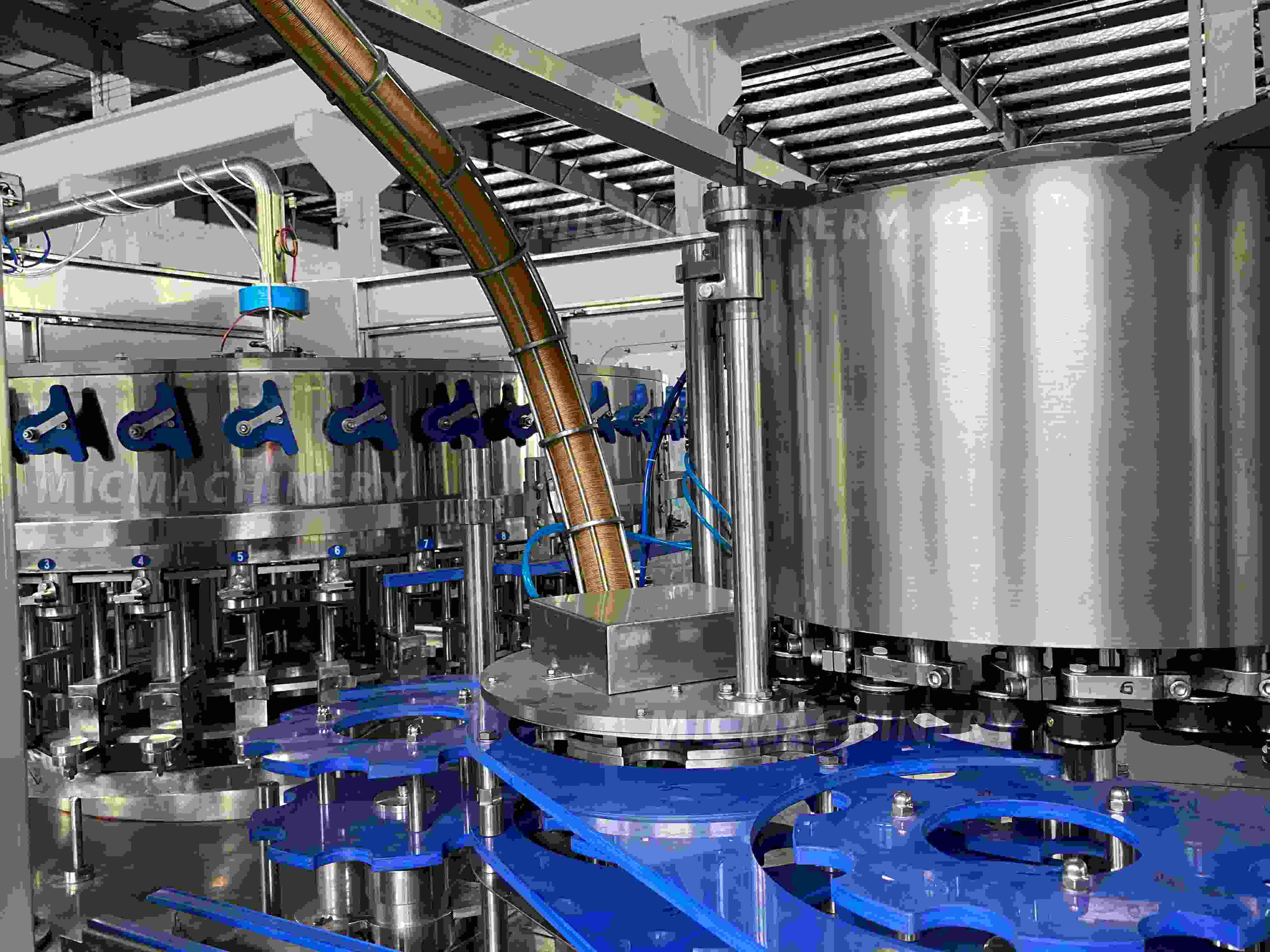beer can filling machine