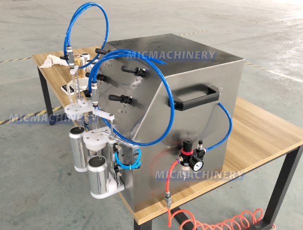 manual beer can filling machine