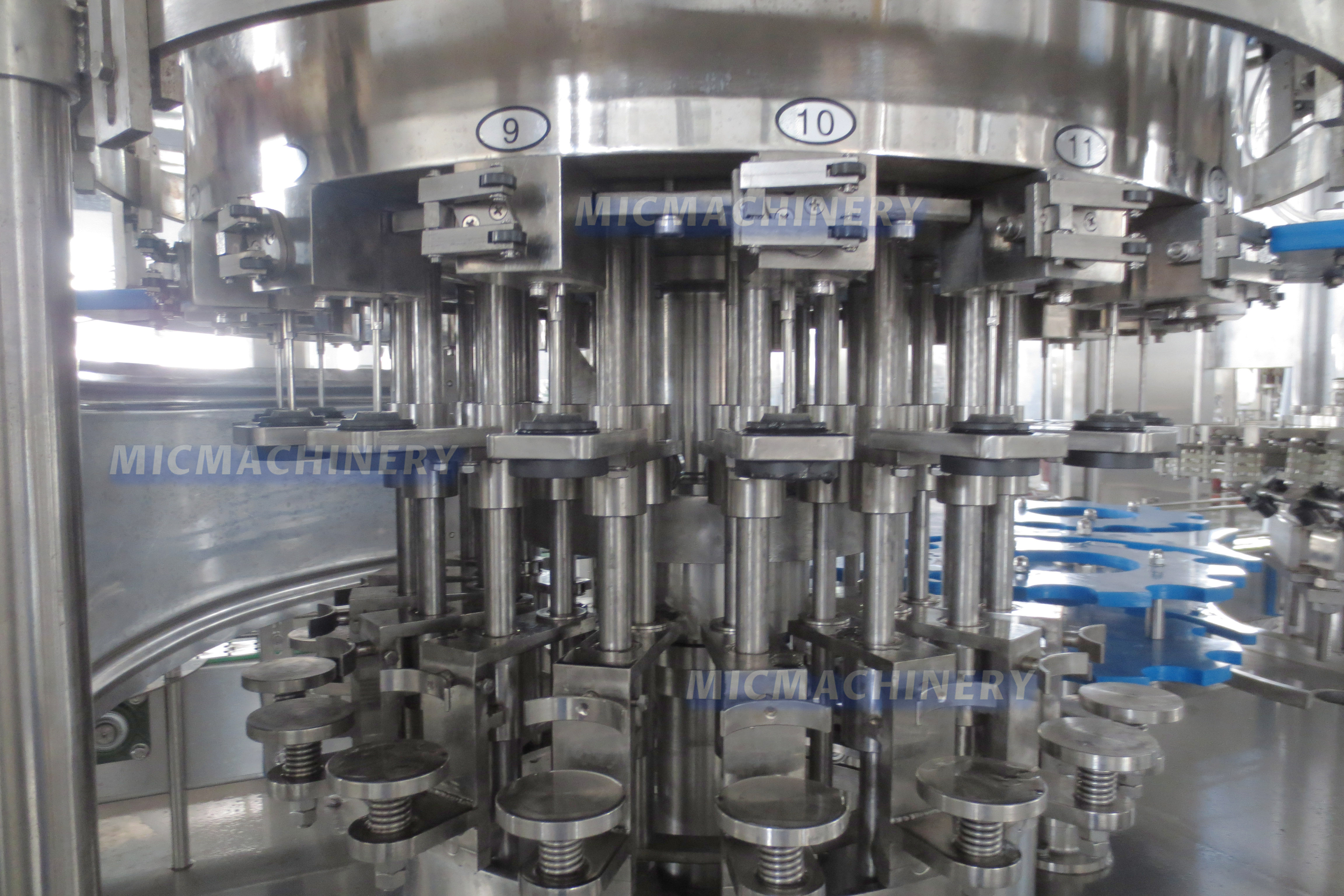 Carbonated Soft Drink Filling Machine Filling Heads