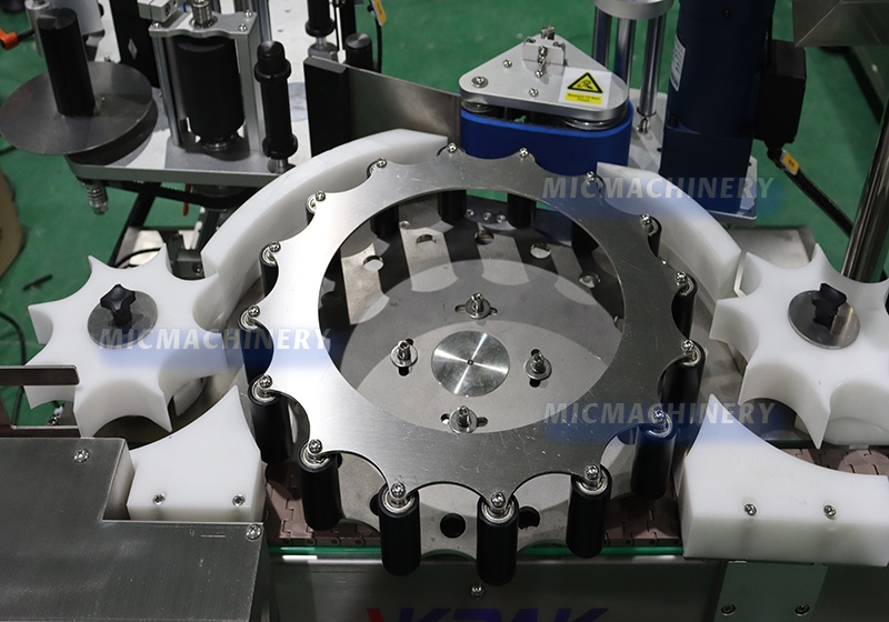 round bottle sticker labeling machine