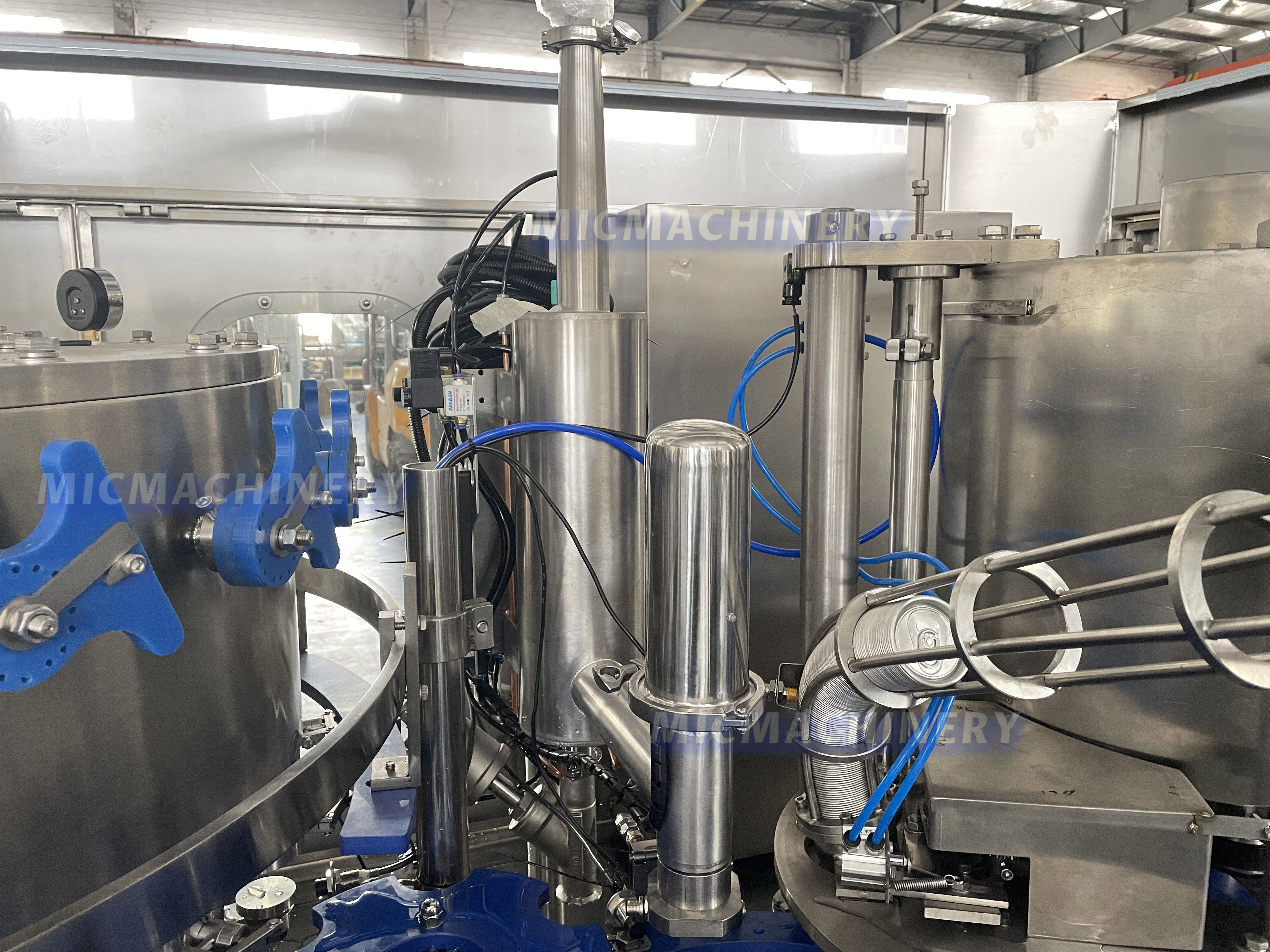 Fully Automatic Juice Filling Machine Lid Loading System