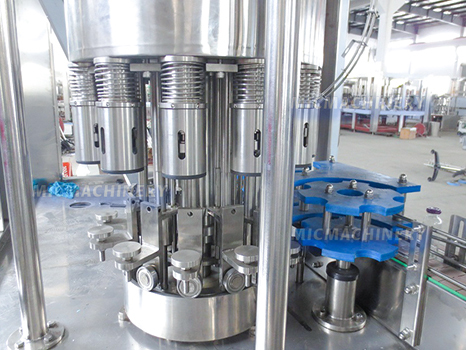 Automatic Soft Drink Bottling Machine Capping Part