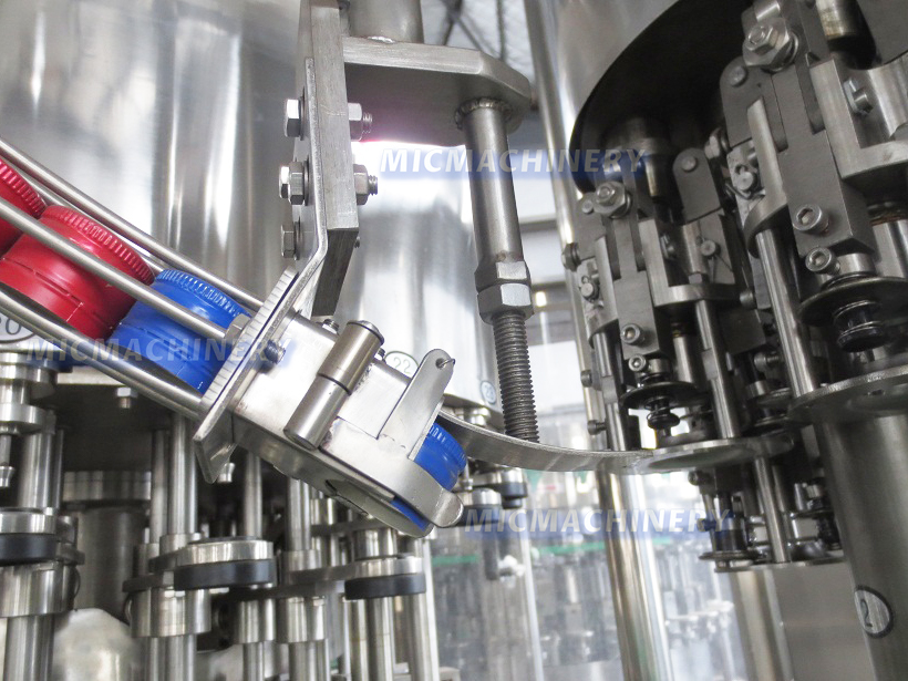 Fully Automatic Beverage Bottling Equipment Cap Loading