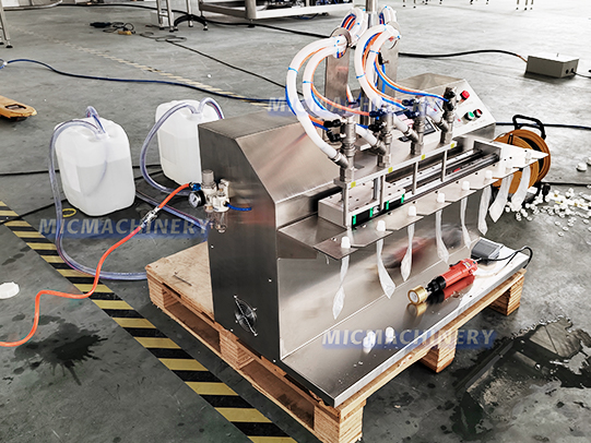 Semi Automatic juice pouch packing machine filling tube