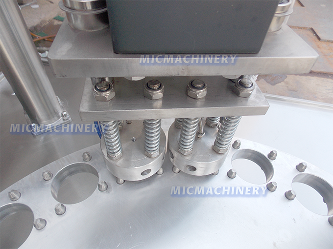 juice cup packaging machine foil sealing system