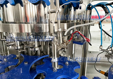 Soda Canning Machine Foaming Device