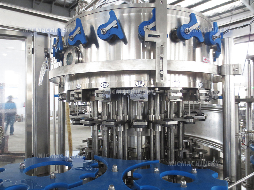 Glass Bottle Packing Machine Filling Part