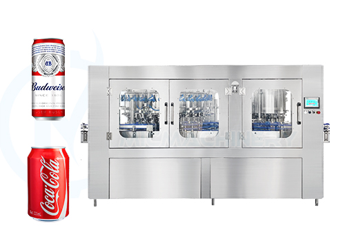 cans filling machine