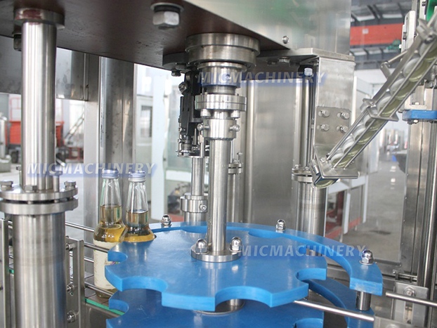 beverage bottle filling machine