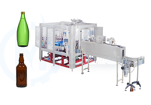 carbonated beverage bottling machine