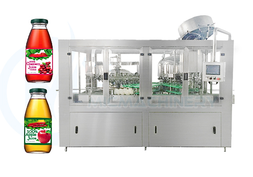 beverage glass bottling machine