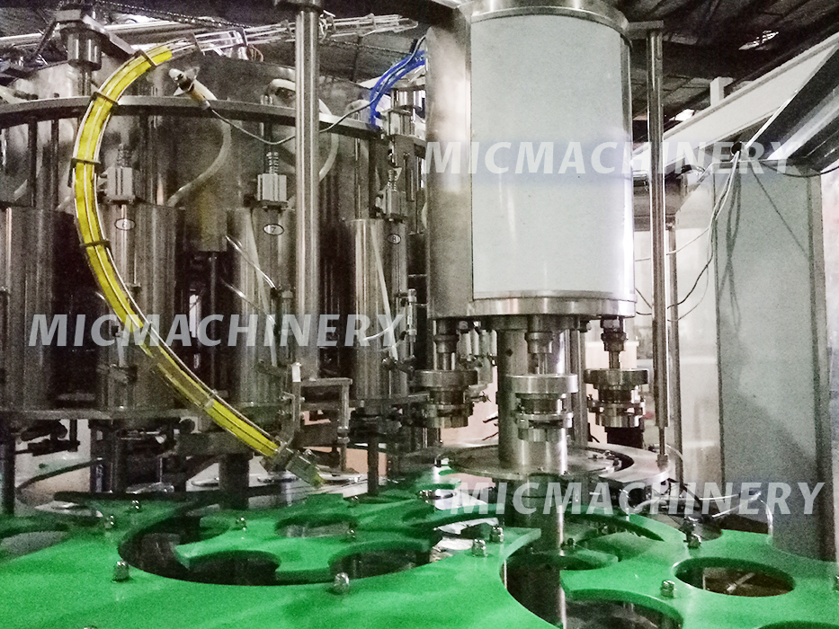 Oil Bottling Machine capping station