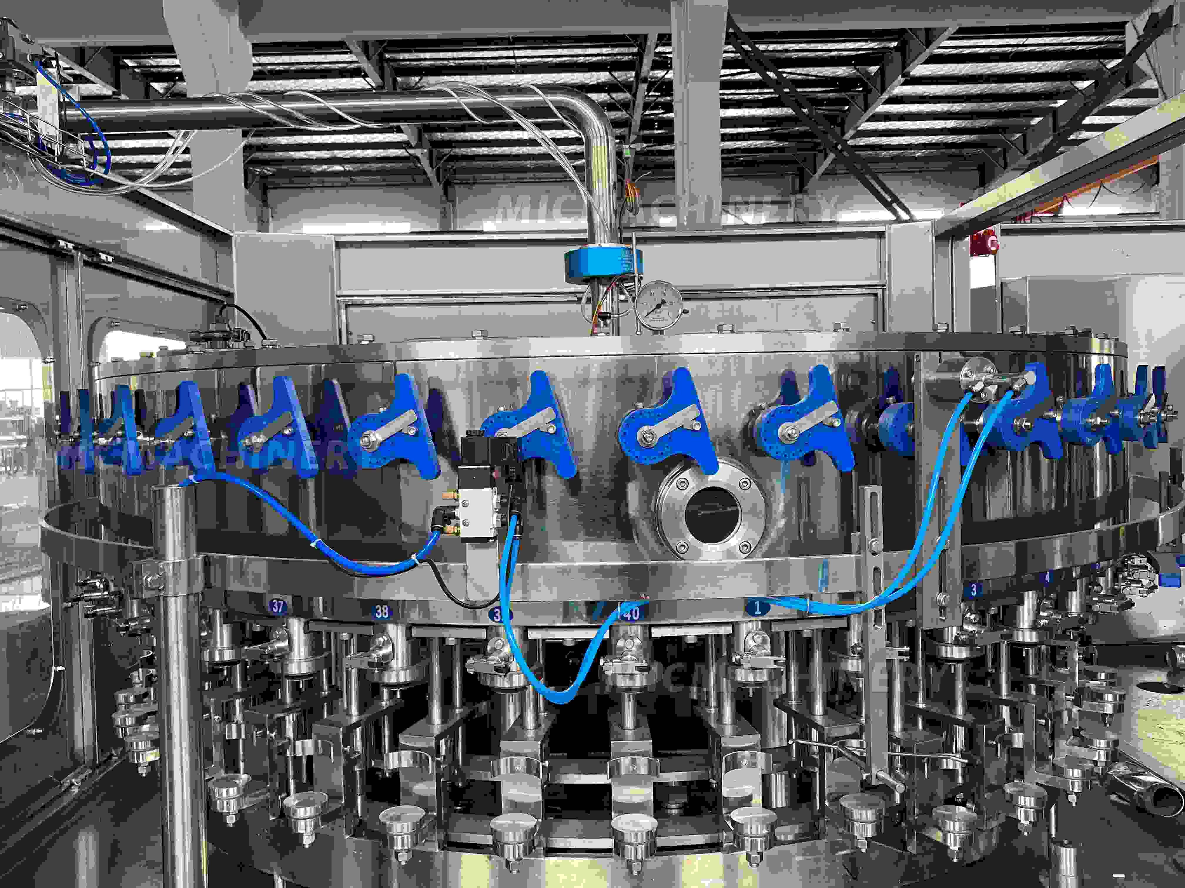 beverage can filling machine