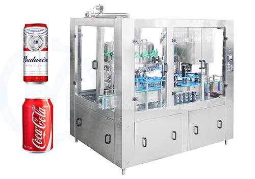 soda can filling machine