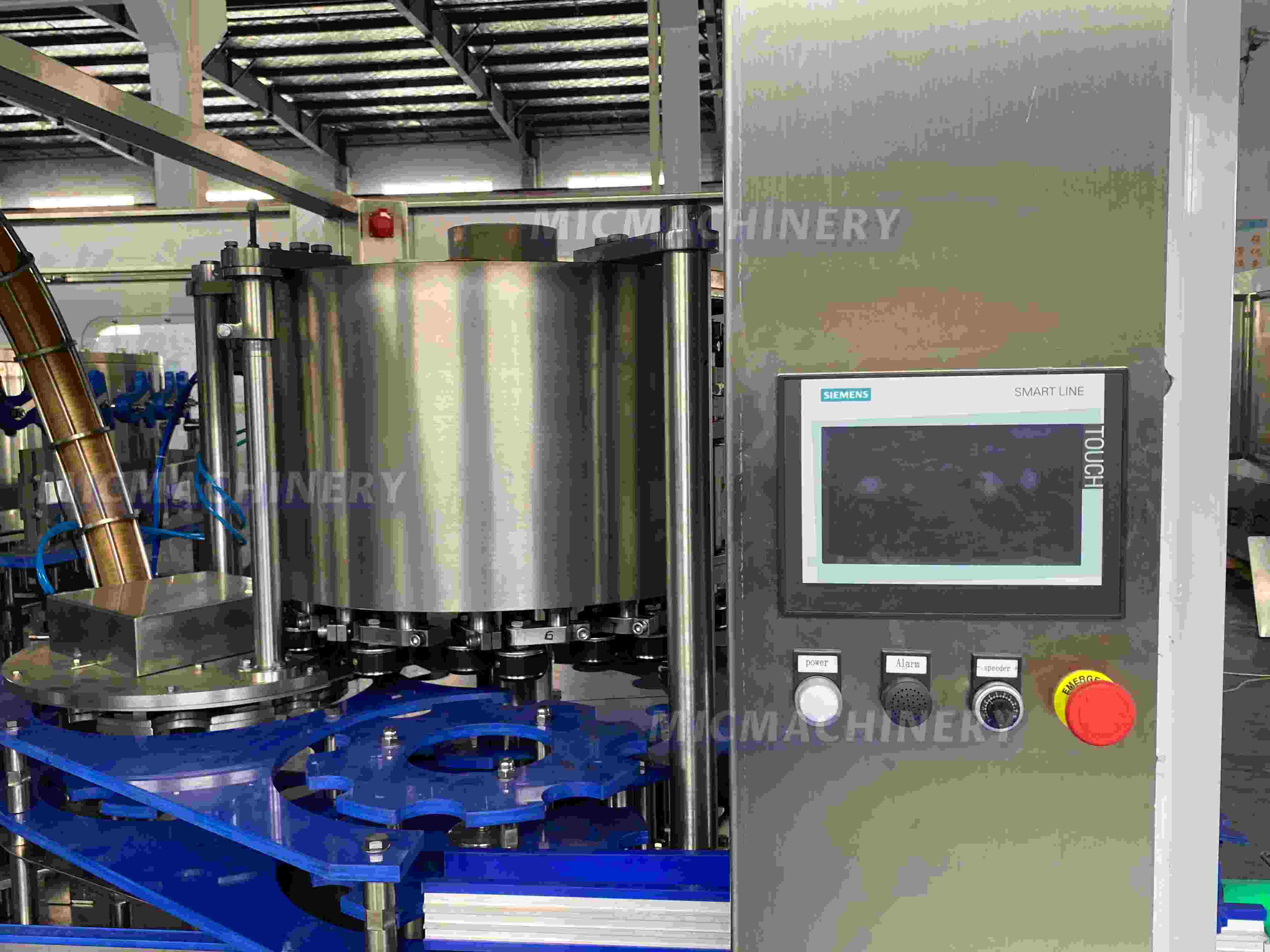 soda can filling machine