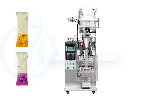juice pouch packing machine