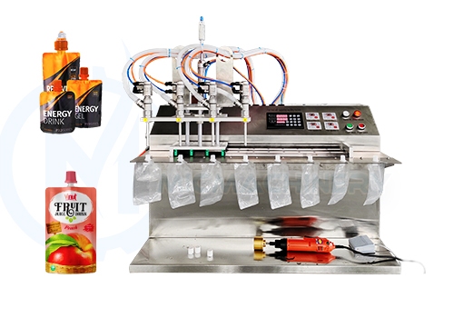 juice pouch packing machine